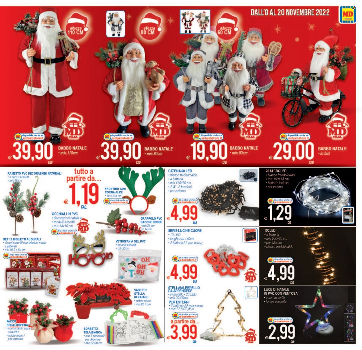 Volantino MD Discount - 8/11/2022 - 20/11/2022. Pagina 21