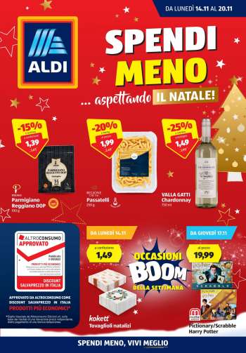 Volantino Aldi - 14/11/2022 - 20/11/2022.