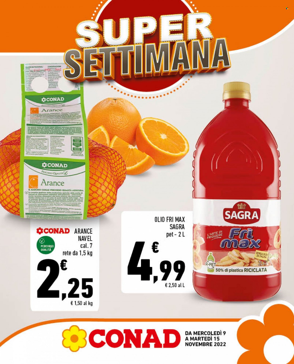 Volantino Conad - 9/11/2022 - 15/11/2022. Pagina 1