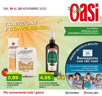 Volantino Oasi - 10/11/2022 - 22/11/2022.