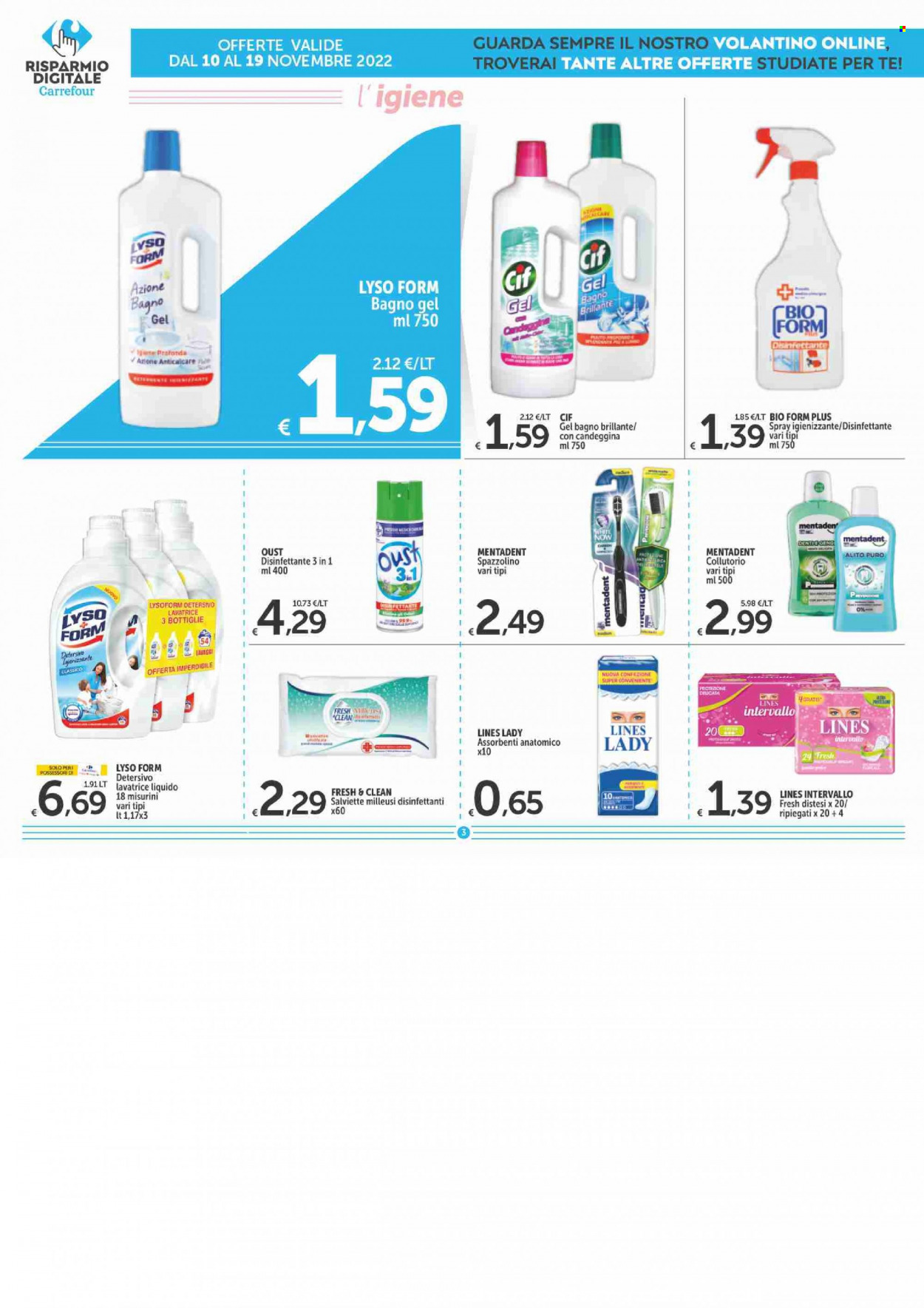Volantino Carrefour - 10/11/2022 - 19/11/2022. Pagina 19