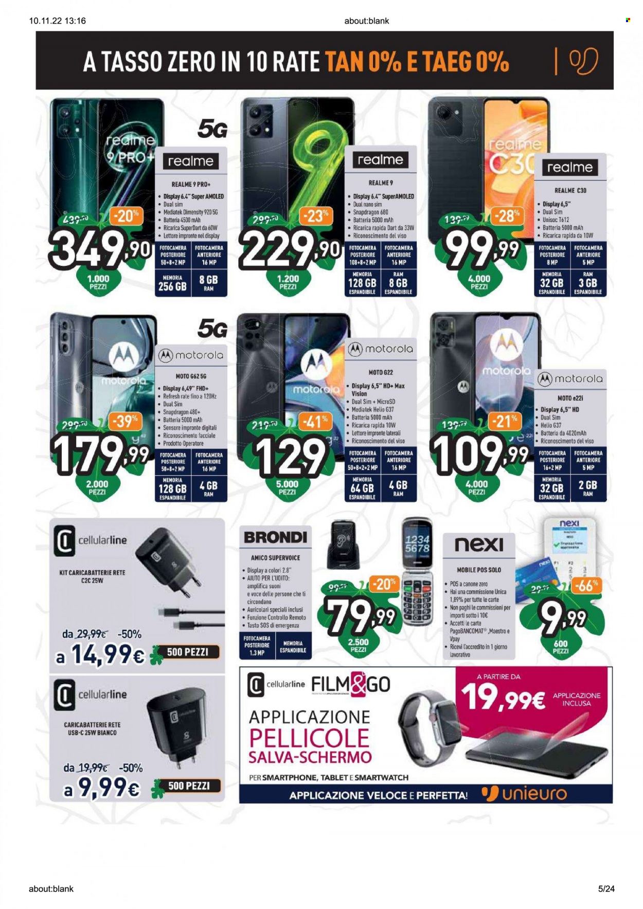 Volantino Unieuro - 10/11/2022 - 16/11/2022. Pagina 5