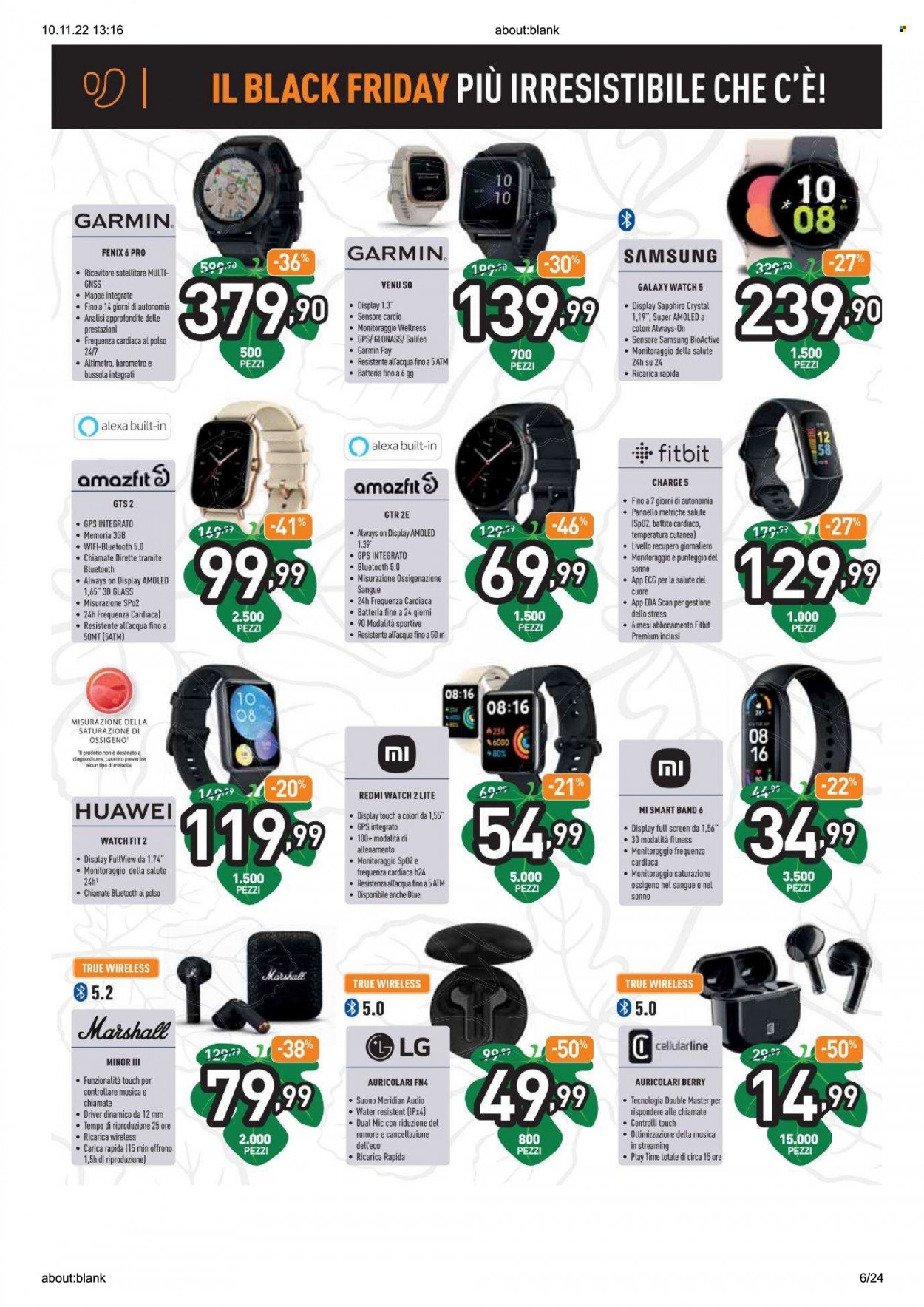 Volantino Unieuro - 10/11/2022 - 16/11/2022. Pagina 6