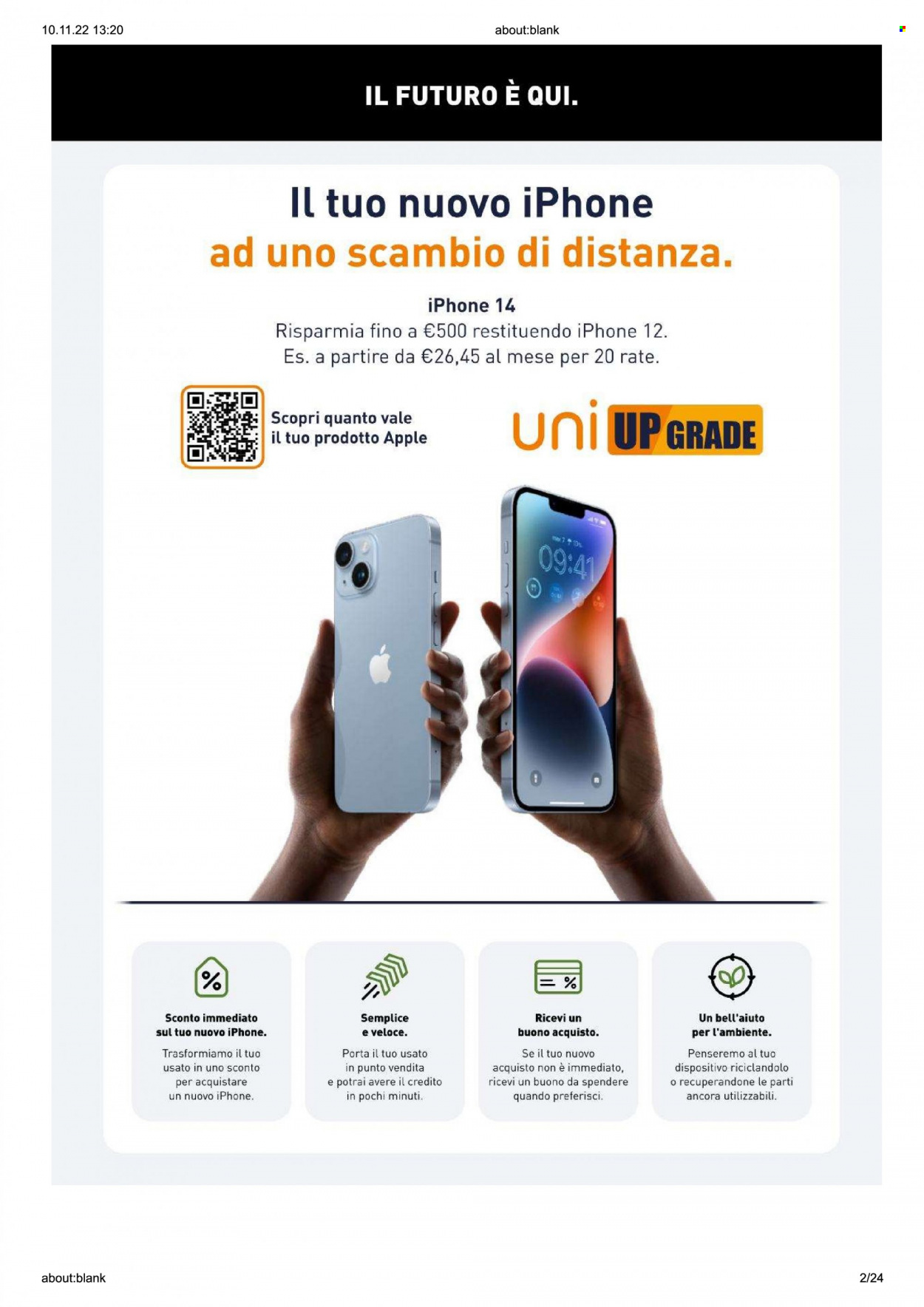 Volantino Unieuro - 10/11/2022 - 16/11/2022. Pagina 2