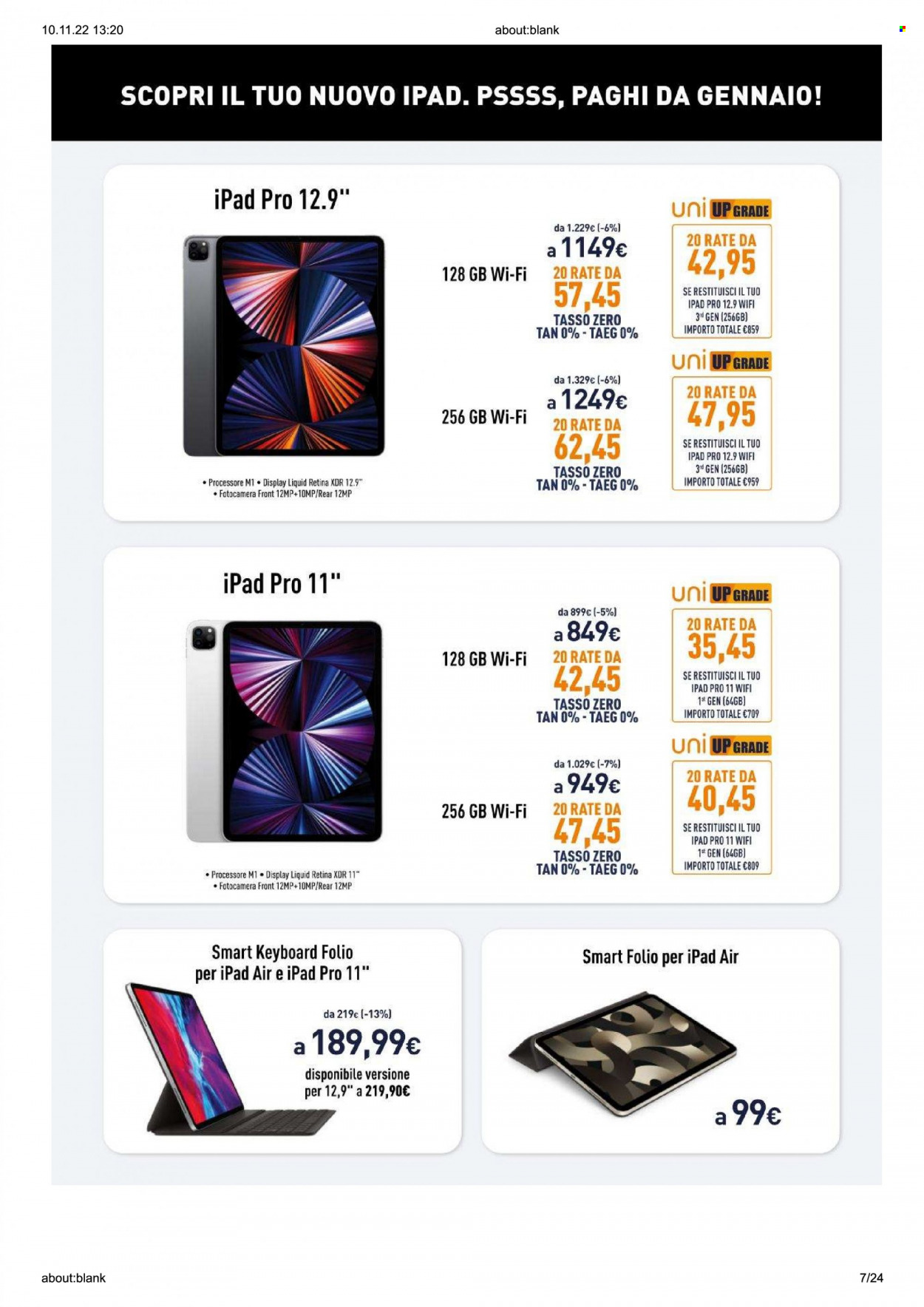 Volantino Unieuro - 10/11/2022 - 16/11/2022. Pagina 7