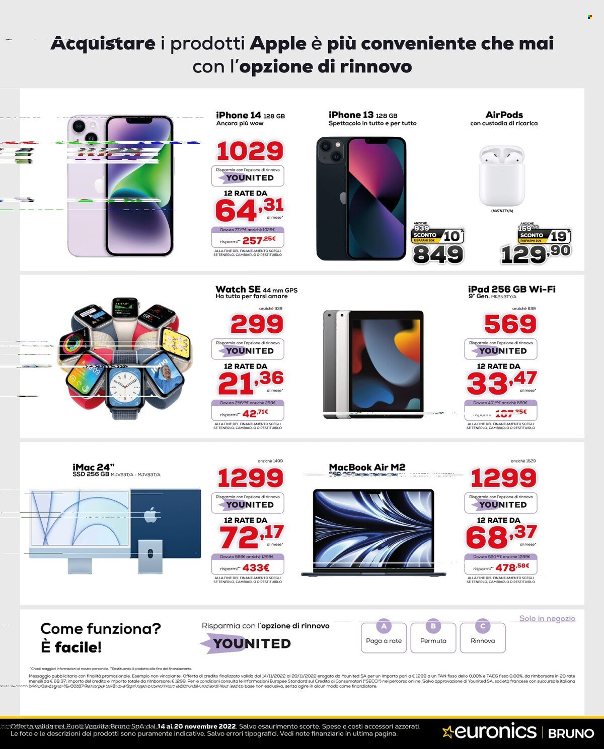 Volantino Euronics - 14/11/2022 - 20/11/2022. Pagina 7