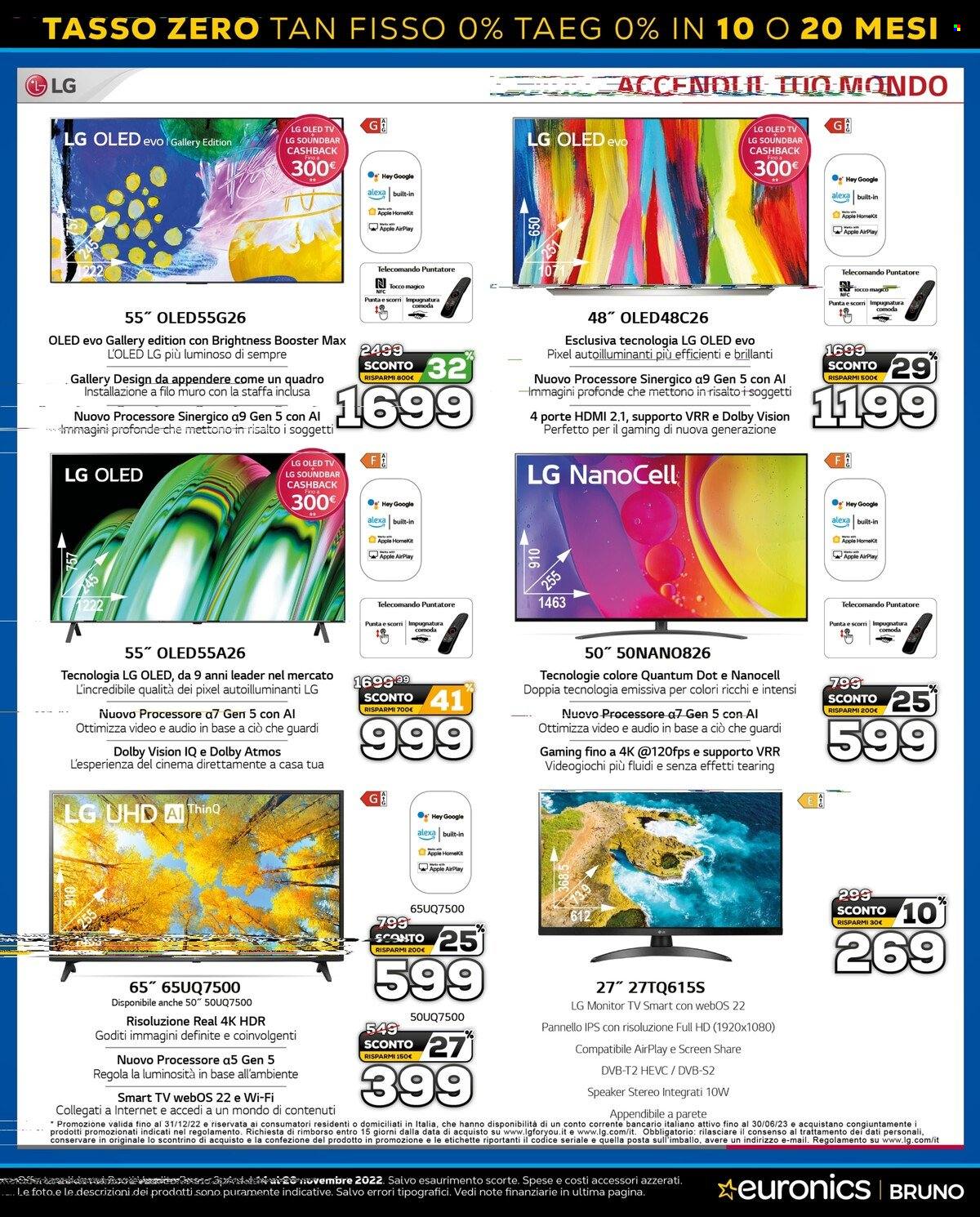 Volantino Euronics - 14/11/2022 - 20/11/2022. Pagina 22