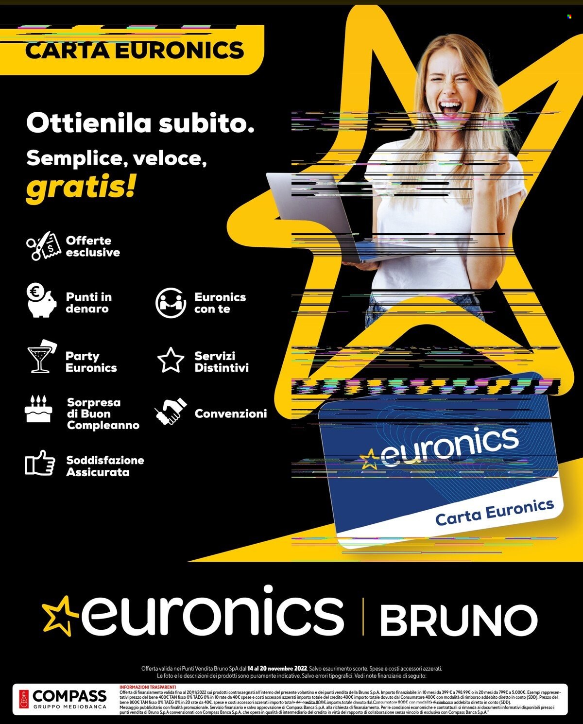 Volantino Euronics - 14/11/2022 - 20/11/2022. Pagina 44