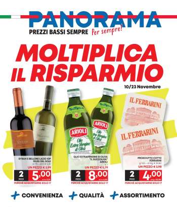 Volantino Panorama - 10/11/2022 - 23/11/2022.