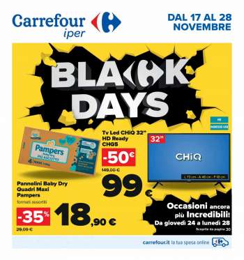 Volantino Carrefour - 17/11/2022 - 28/11/2022.