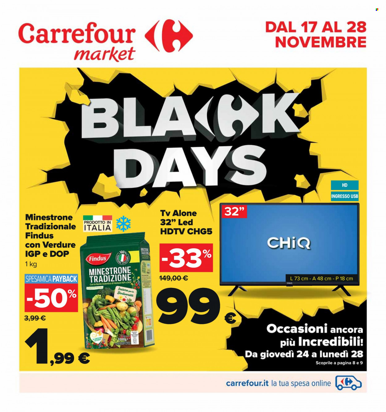 Leták Carrefour - 17.11.2022 - 28.11.2022. Strana 1