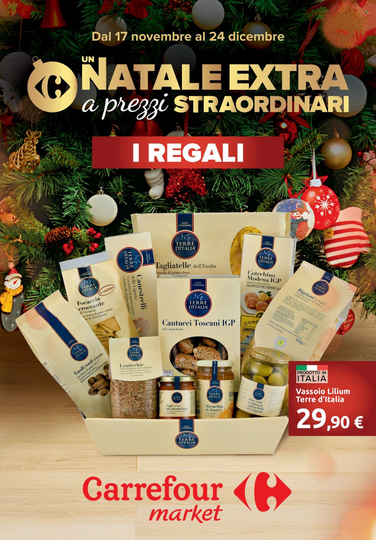 Leták Carrefour - 17.11.2022 - 24.12.2022. Strana 1