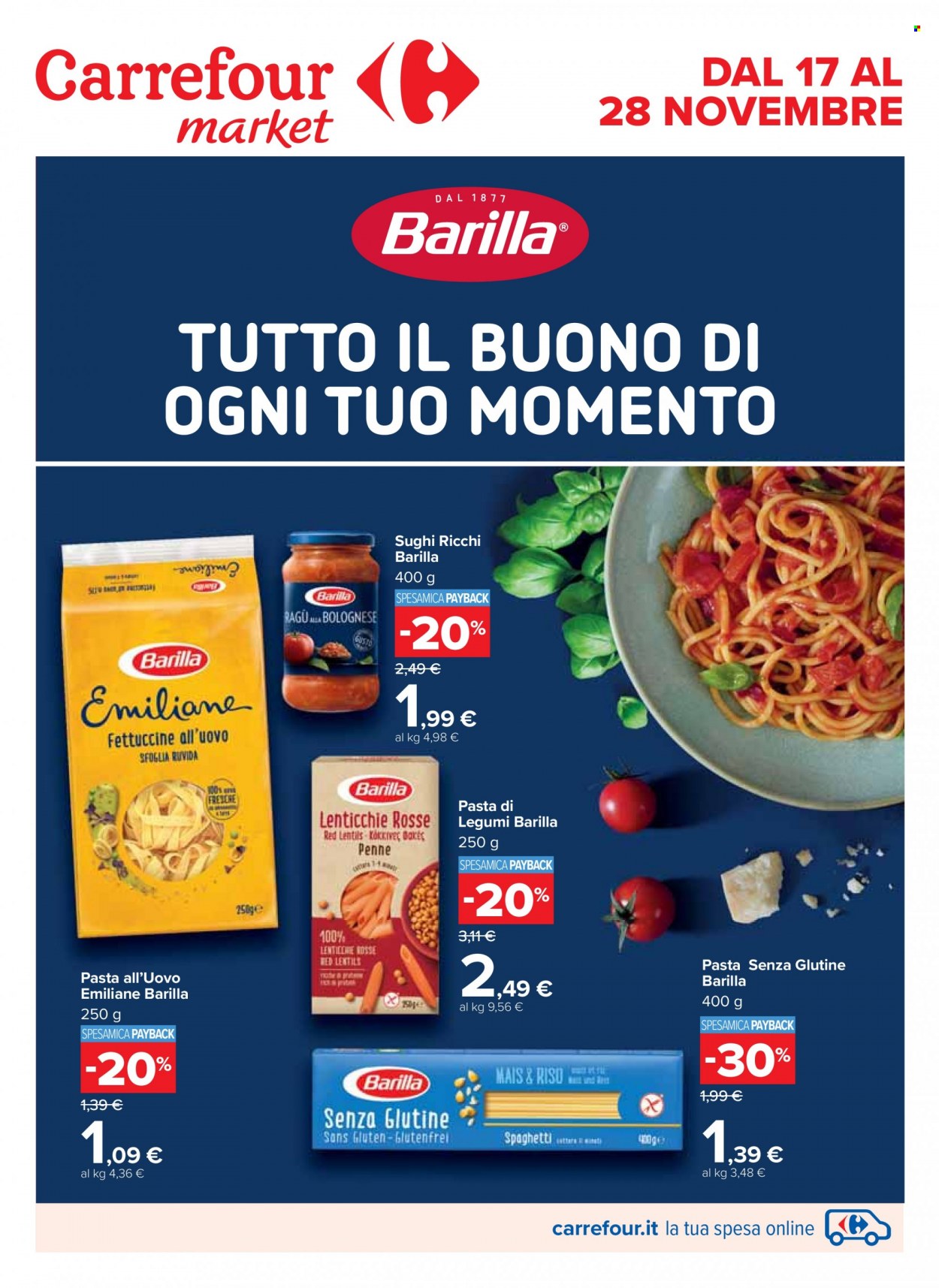 Leták Carrefour - 17.11.2022 - 28.11.2022. Strana 1