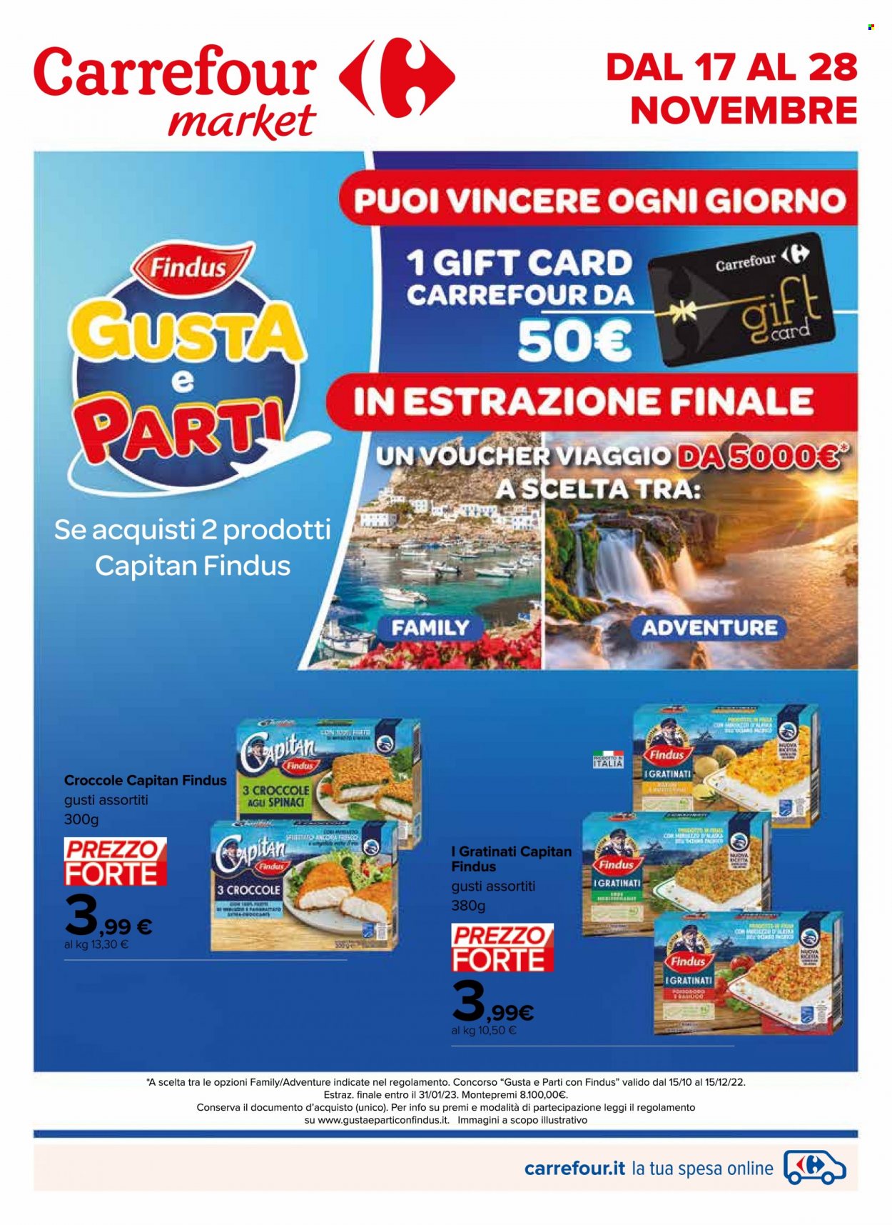 Leták Carrefour - 17.11.2022 - 28.11.2022. Strana 1