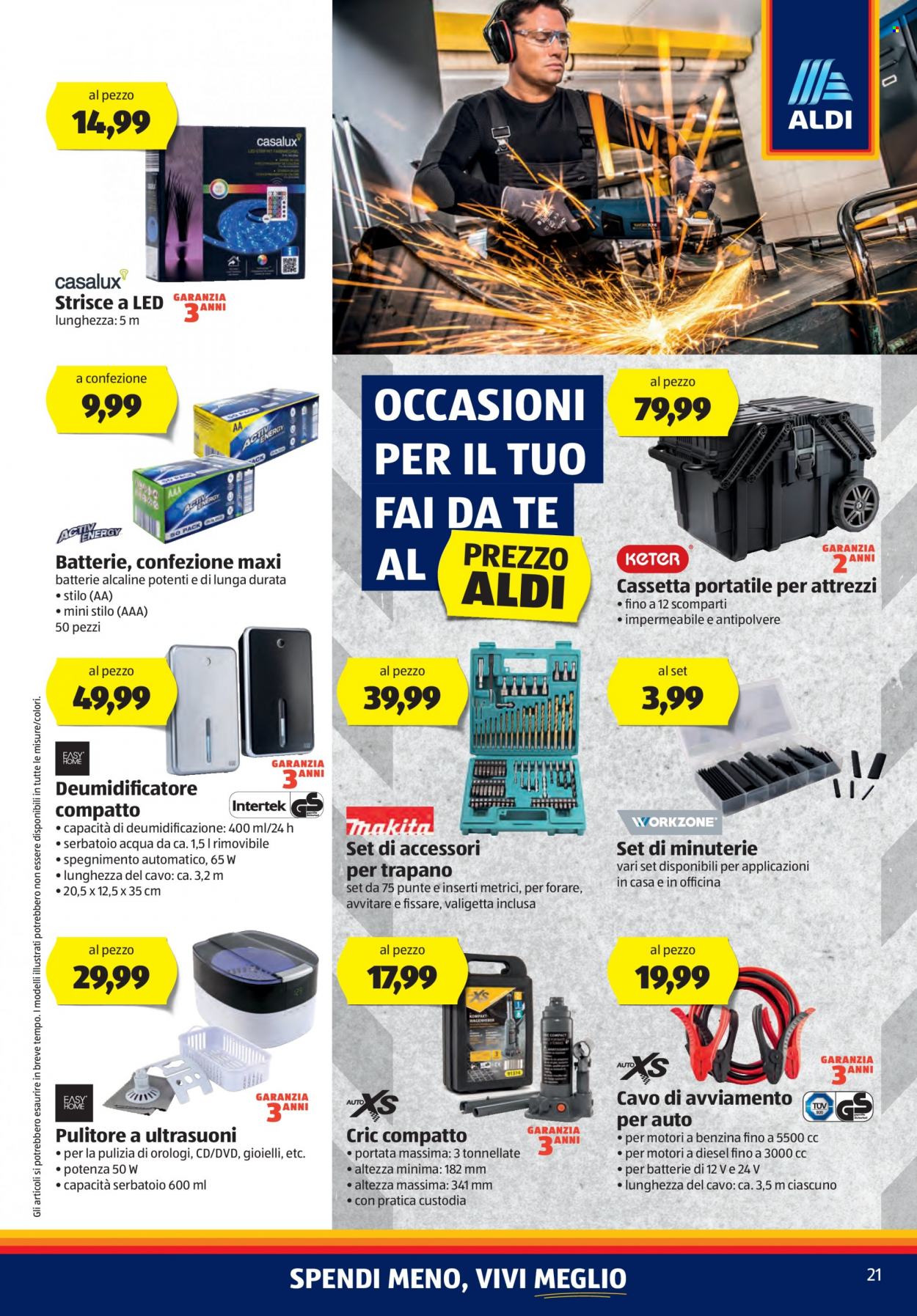 Volantino Aldi - 21/11/2022 - 27/11/2022. Pagina 21