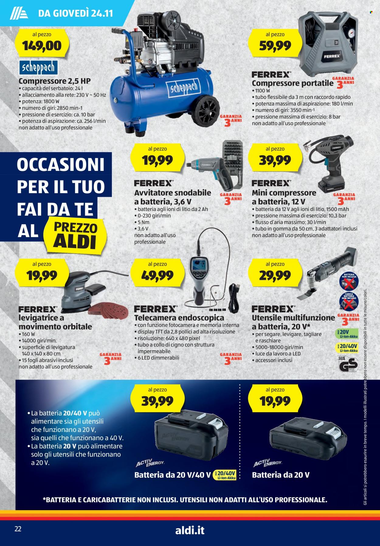 Volantino Aldi - 21/11/2022 - 27/11/2022. Pagina 22