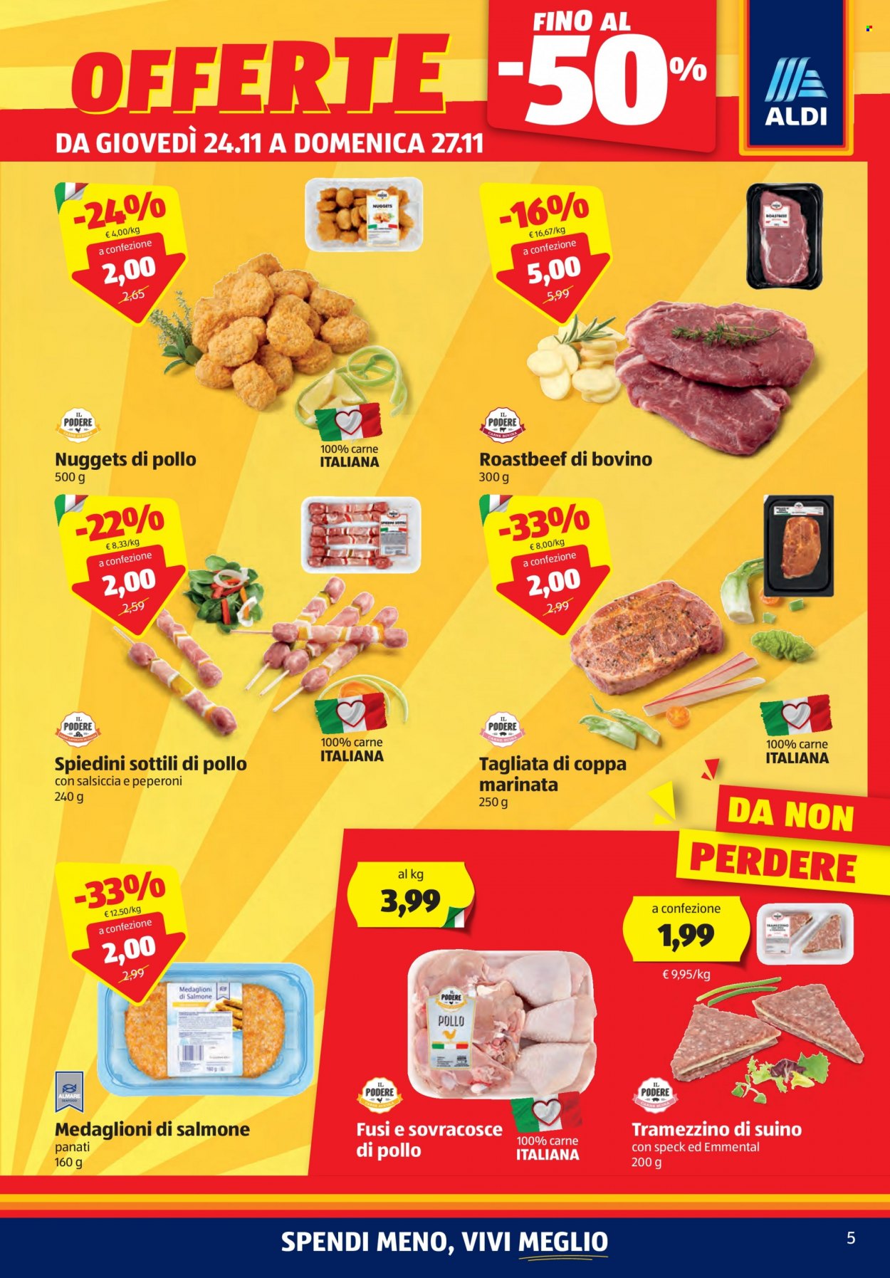 Volantino Aldi - 24/11/2022 - 27/11/2022. Pagina 5