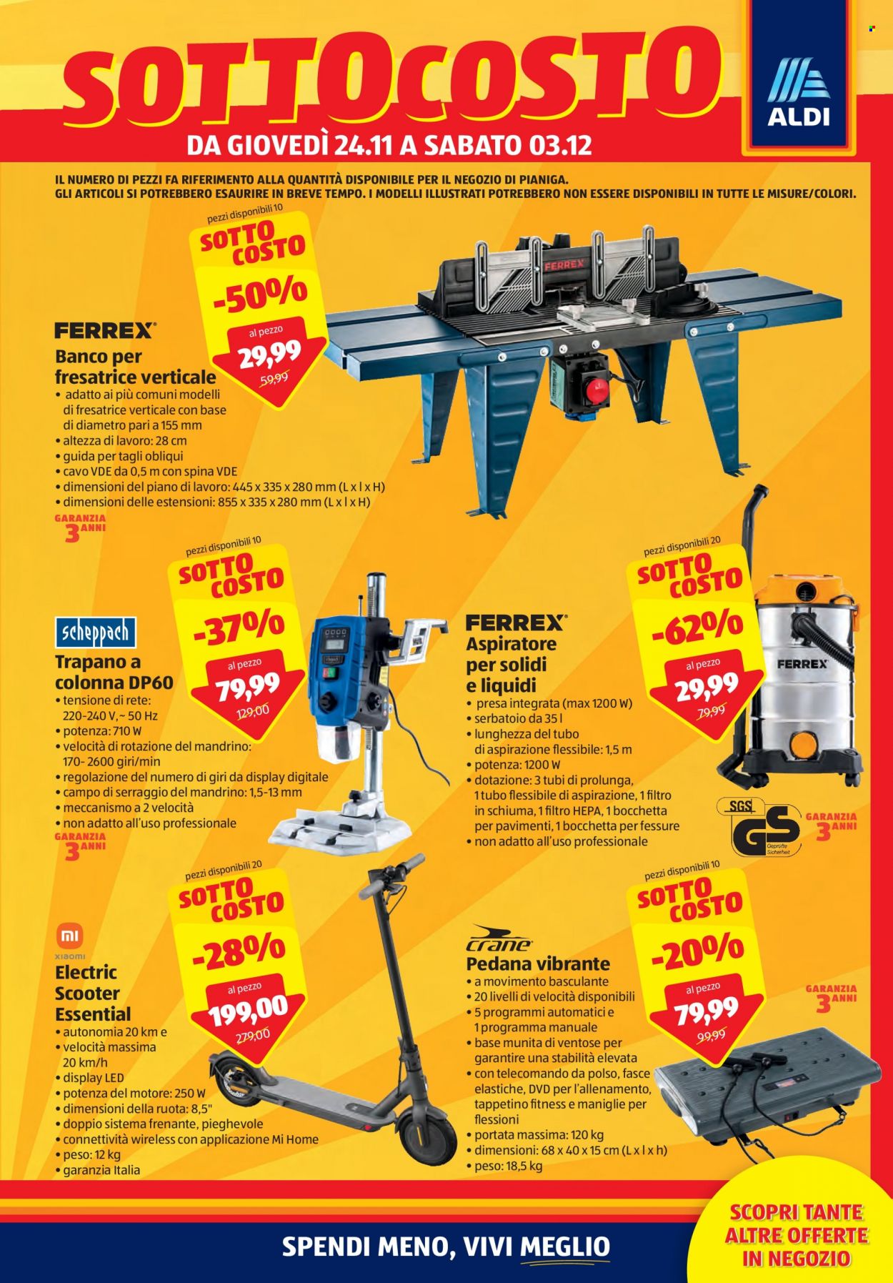 Volantino Aldi - 24/11/2022 - 27/11/2022. Pagina 9