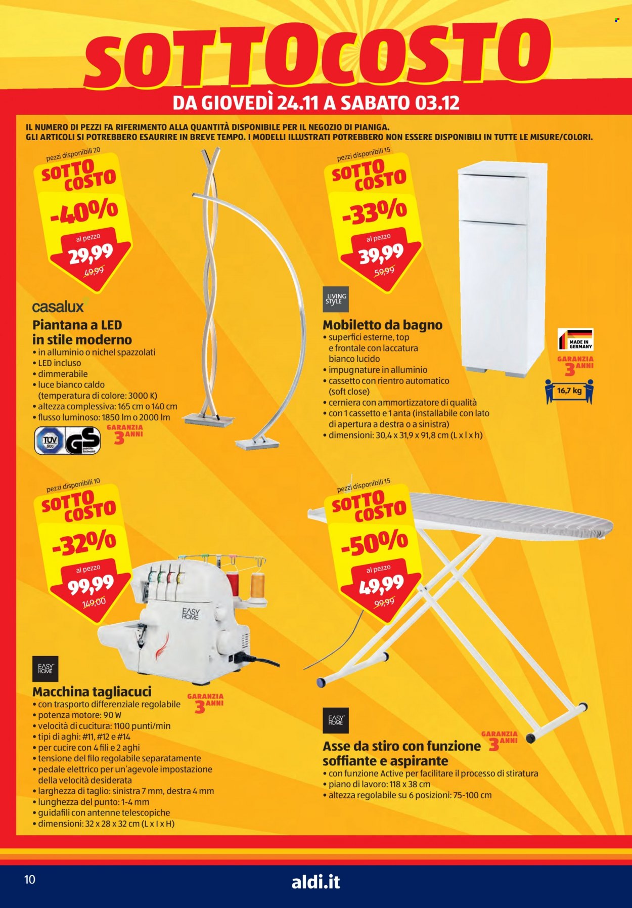 Volantino Aldi - 24/11/2022 - 27/11/2022. Pagina 10