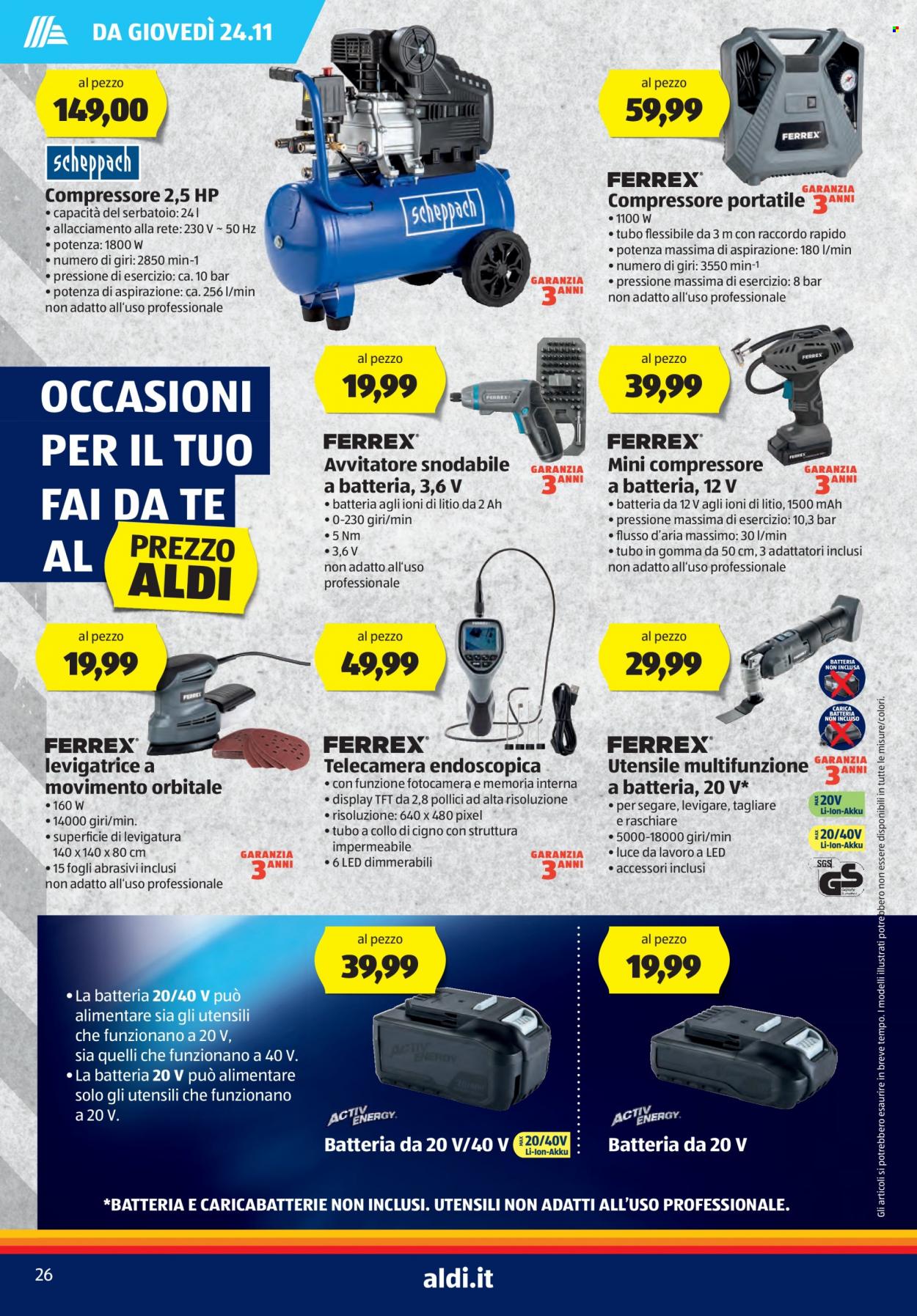 Volantino Aldi - 24/11/2022 - 27/11/2022. Pagina 26