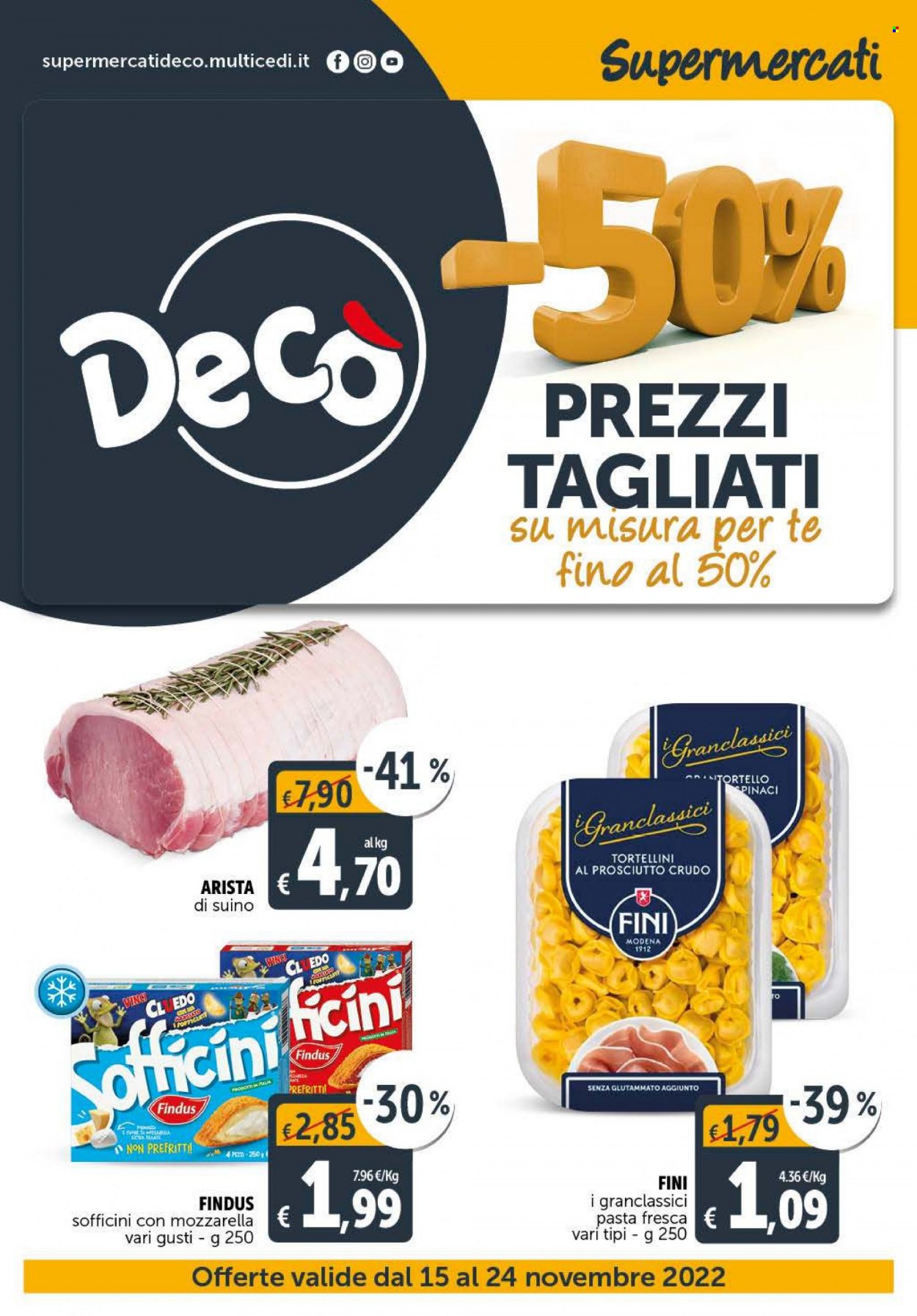 Volantino Deco - 15/11/2022 - 24/11/2022. Pagina 1