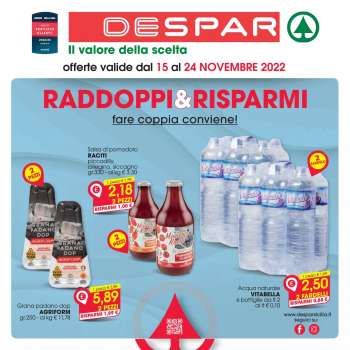 Volantino Despar - 15/11/2022 - 24/11/2022.
