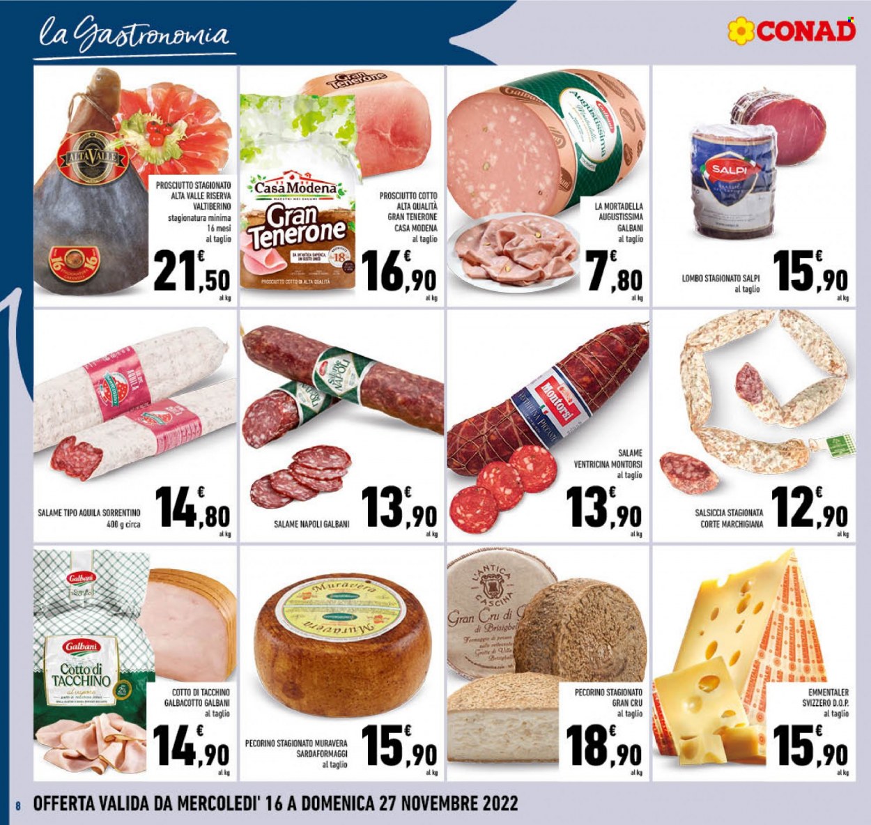 Volantino Conad - 16/11/2022 - 27/11/2022. Pagina 8