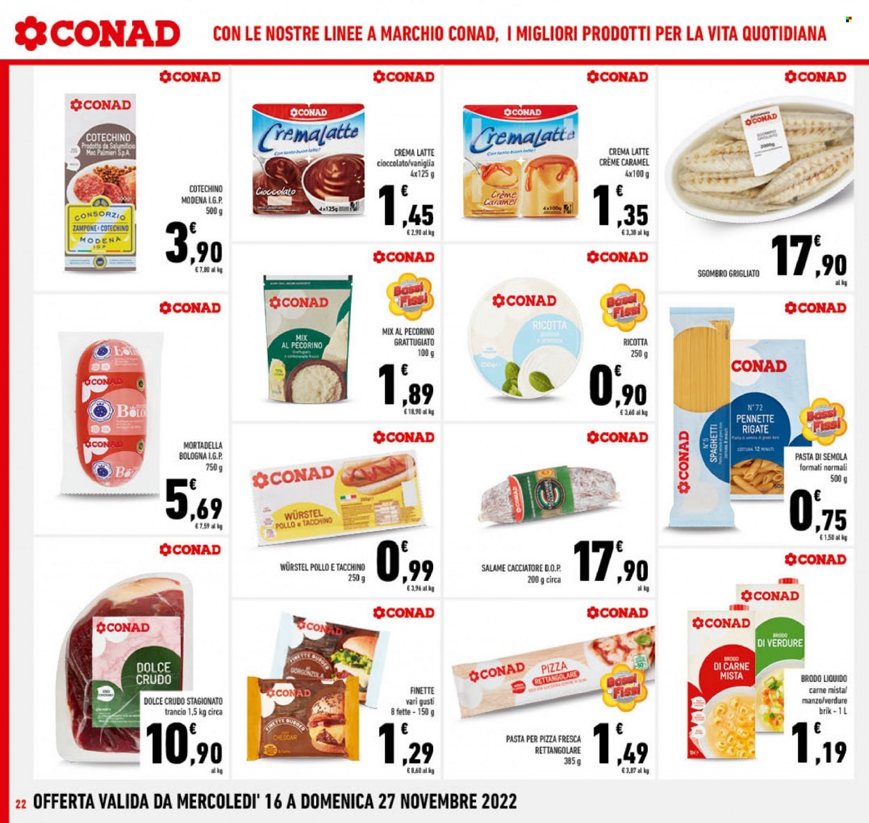 Volantino Conad - 16/11/2022 - 27/11/2022. Pagina 22