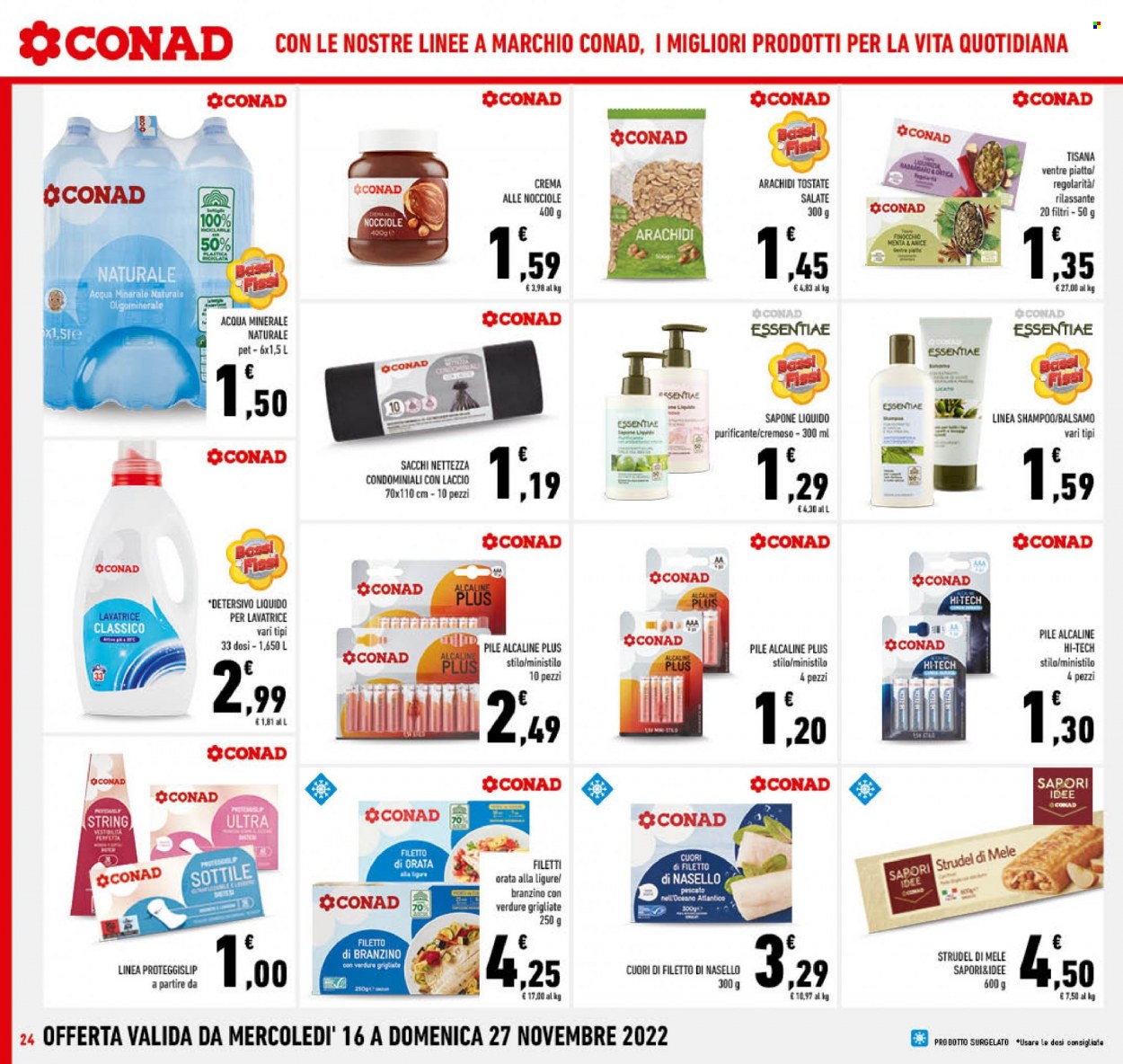Volantino Conad - 16/11/2022 - 27/11/2022. Pagina 24