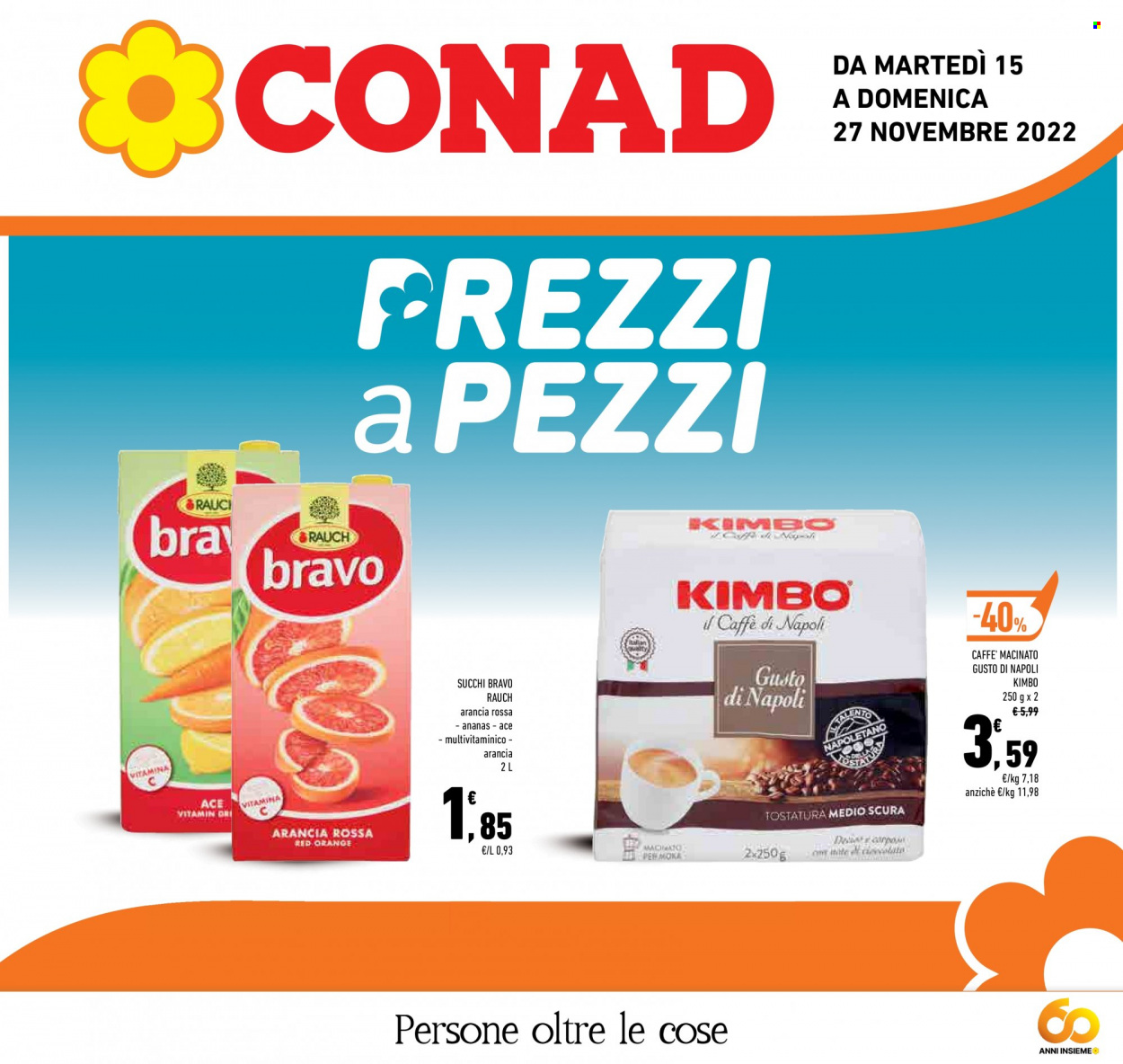 Volantino Conad - 15/11/2022 - 27/11/2022. Pagina 1