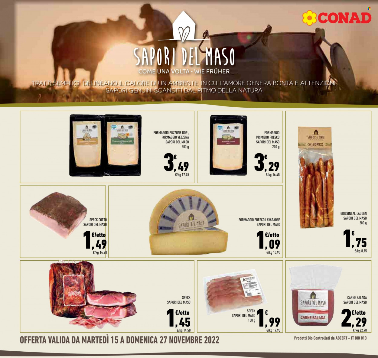 Volantino Conad - 15/11/2022 - 27/11/2022. Pagina 6