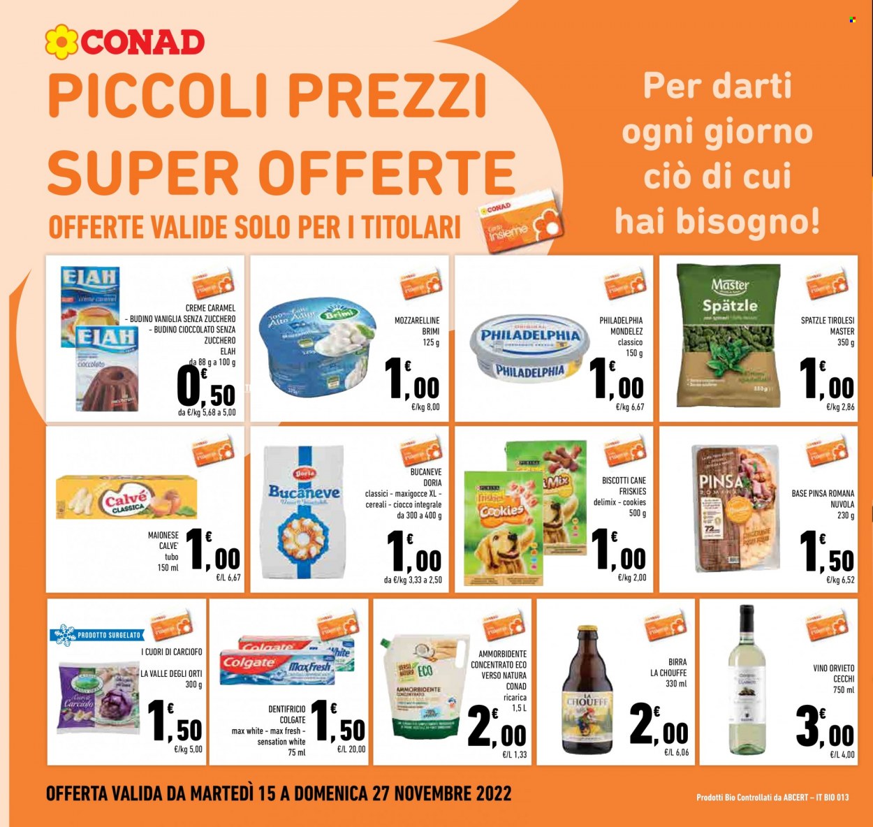 Leták Conad - 15.11.2022 - 27.11.2022. Strana 10