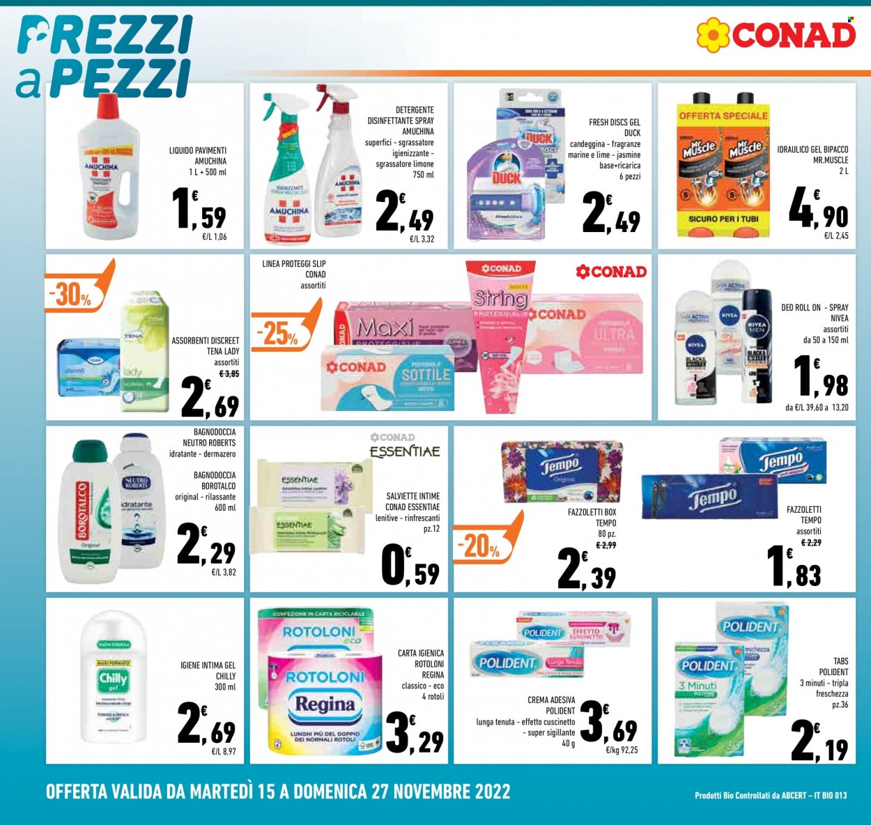 Leták Conad - 15.11.2022 - 27.11.2022. Strana 22