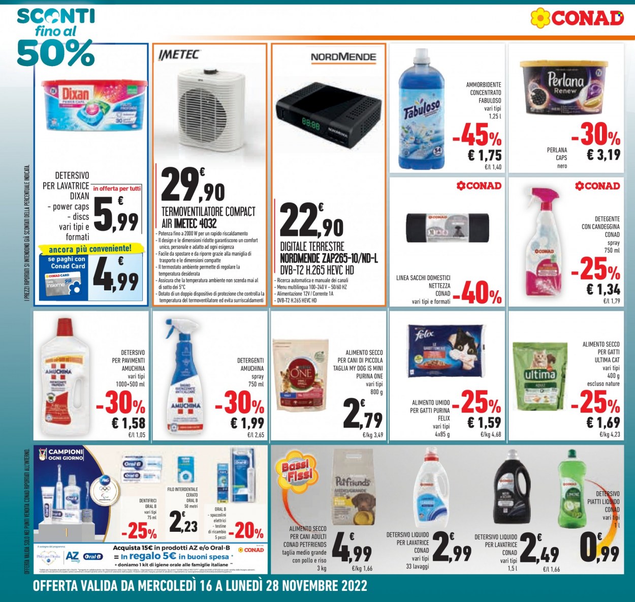 Leták Conad - 16.11.2022 - 28.11.2022. Strana 16