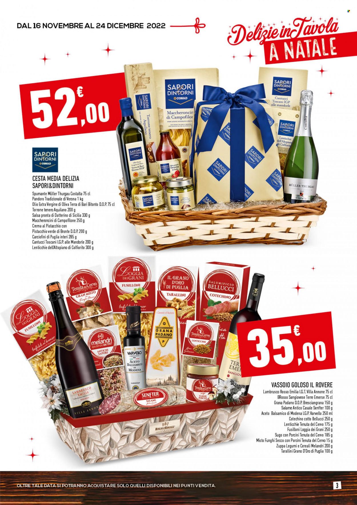 Volantino Conad - 16/11/2022 - 24/12/2022. Pagina 3
