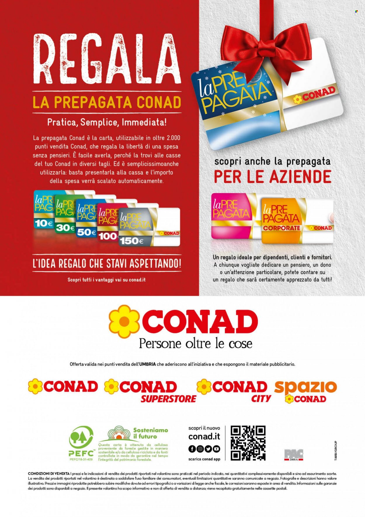 Volantino Conad - 16/11/2022 - 24/12/2022. Pagina 20