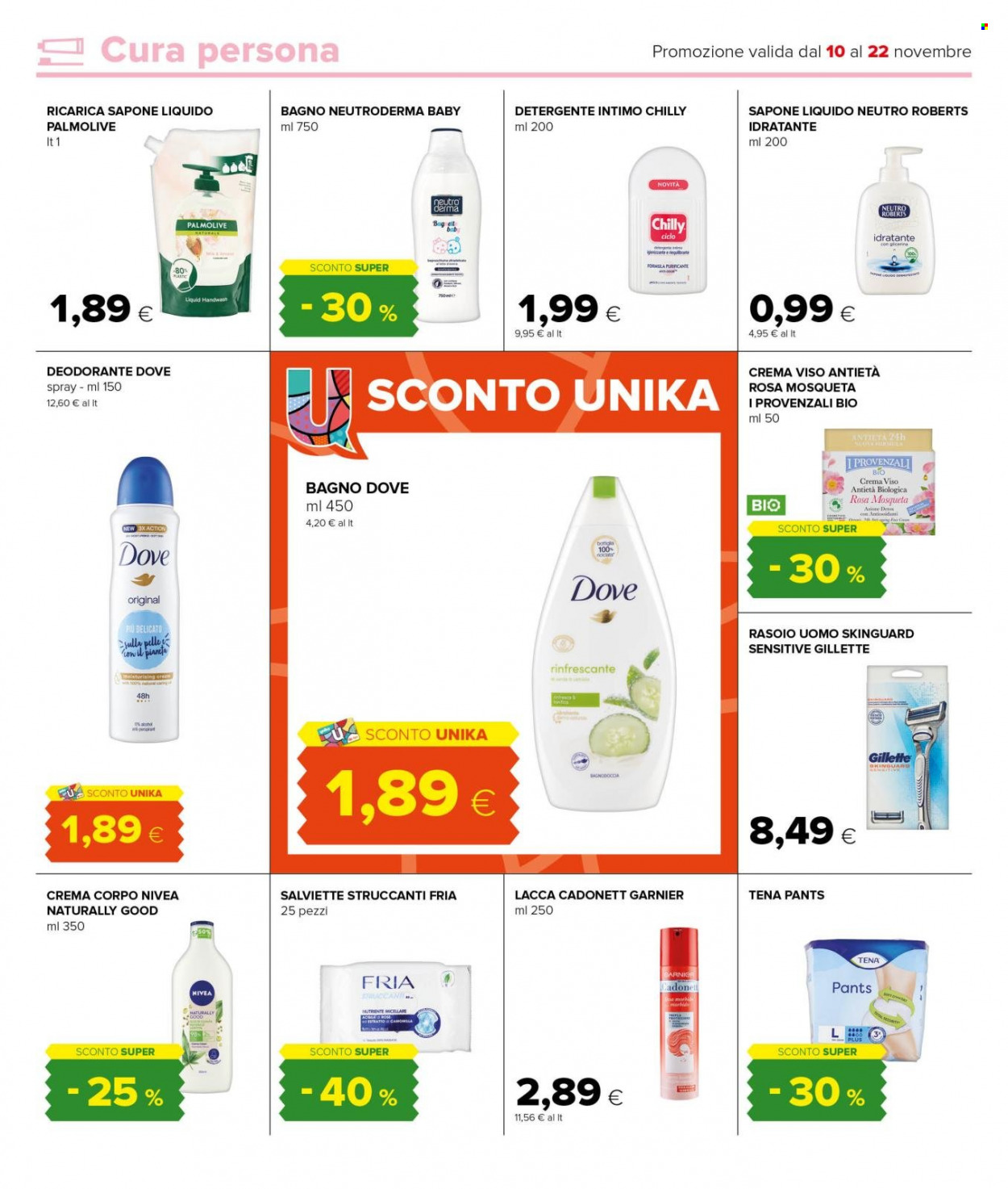 Volantino Oasi. Pagina 28