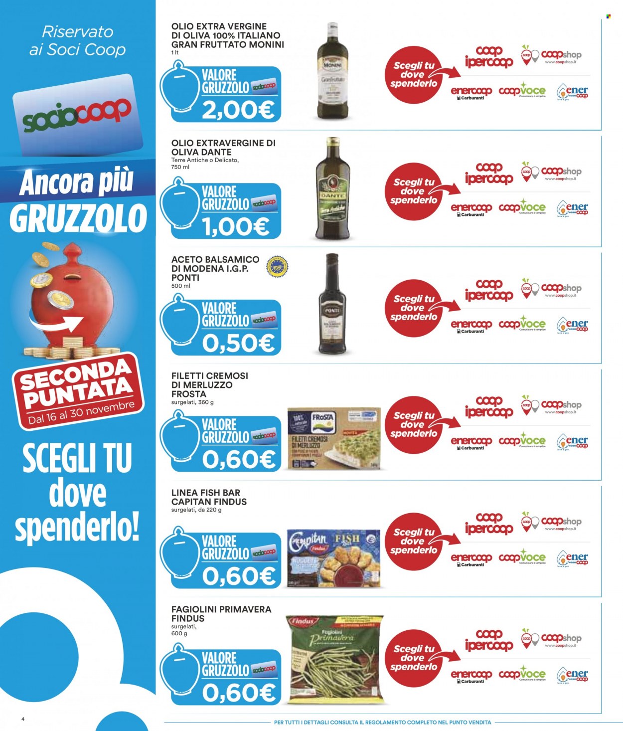 Volantino Coop - 16/11/2022 - 30/11/2022. Pagina 4