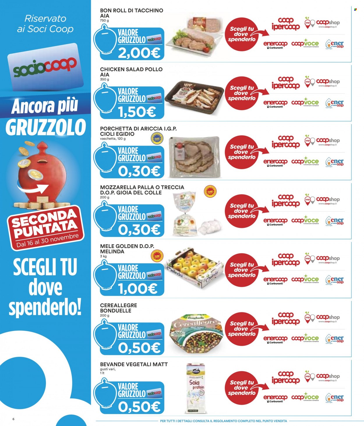 Volantino Coop - 16/11/2022 - 30/11/2022. Pagina 6