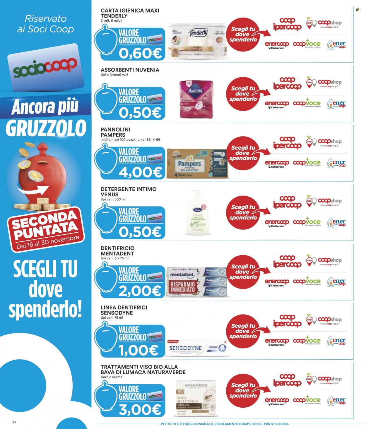 Volantino Coop - 16/11/2022 - 30/11/2022. Pagina 10
