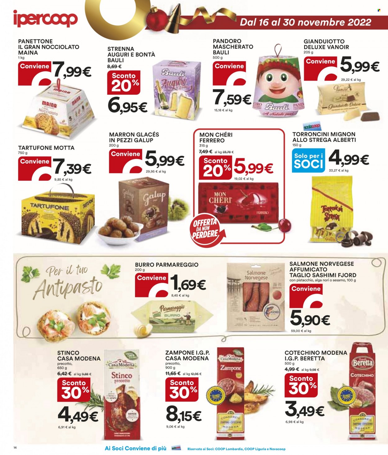 Volantino Coop - 16/11/2022 - 30/11/2022. Pagina 14