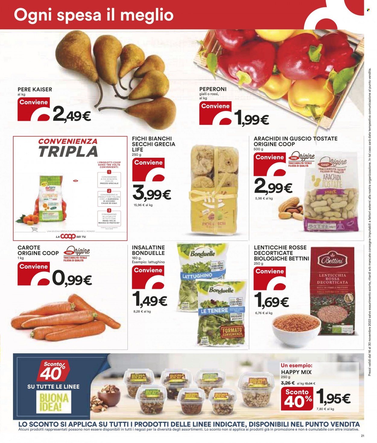 Volantino Coop - 16/11/2022 - 30/11/2022. Pagina 21