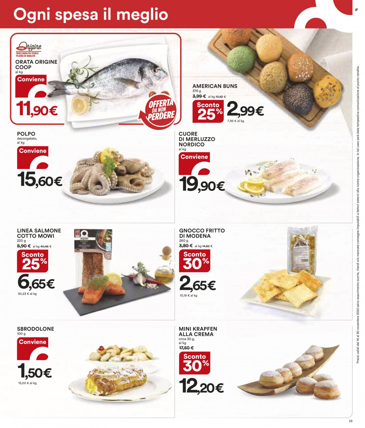 Volantino Coop - 16/11/2022 - 30/11/2022. Pagina 23
