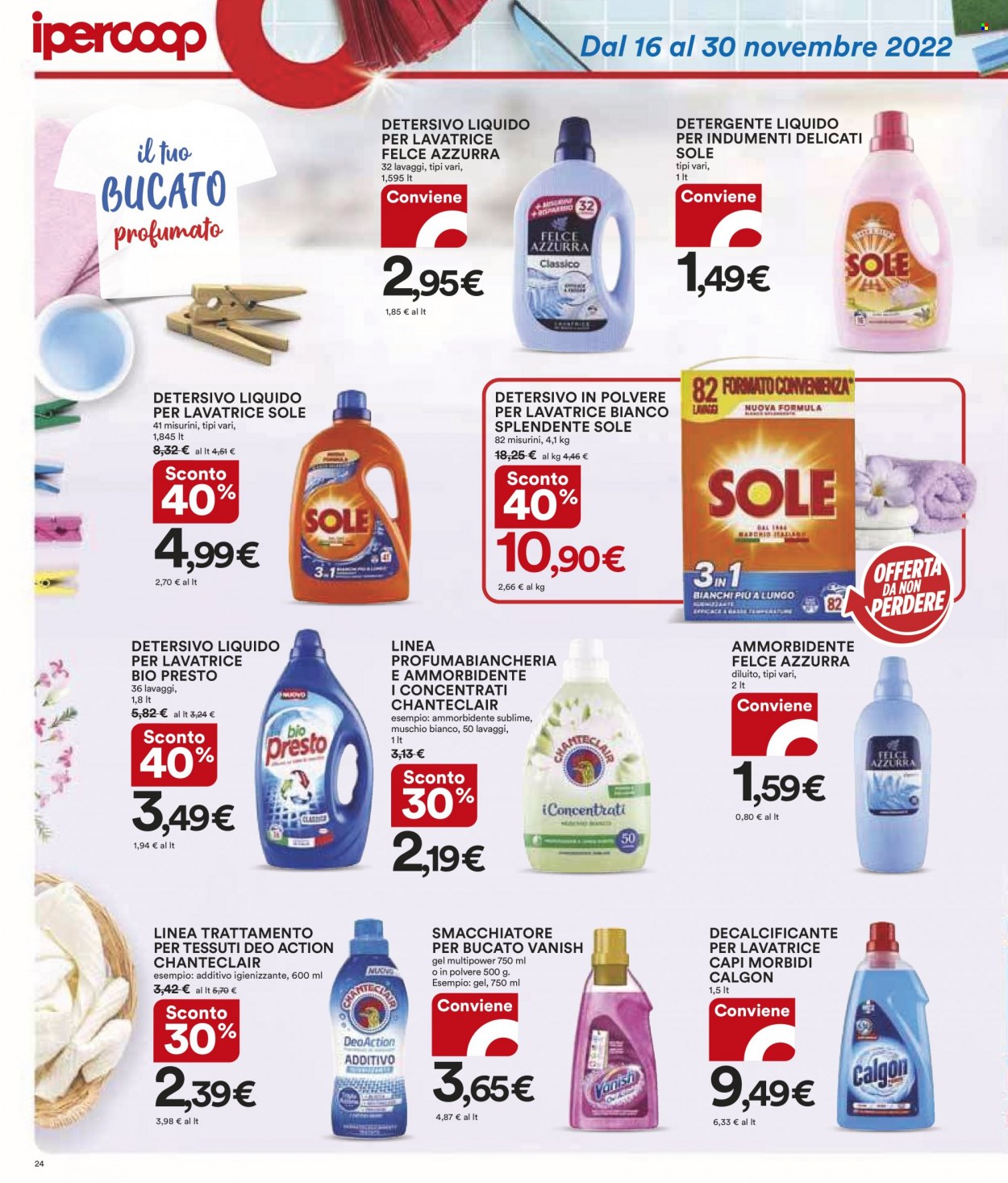 Volantino Coop - 16/11/2022 - 30/11/2022. Pagina 24