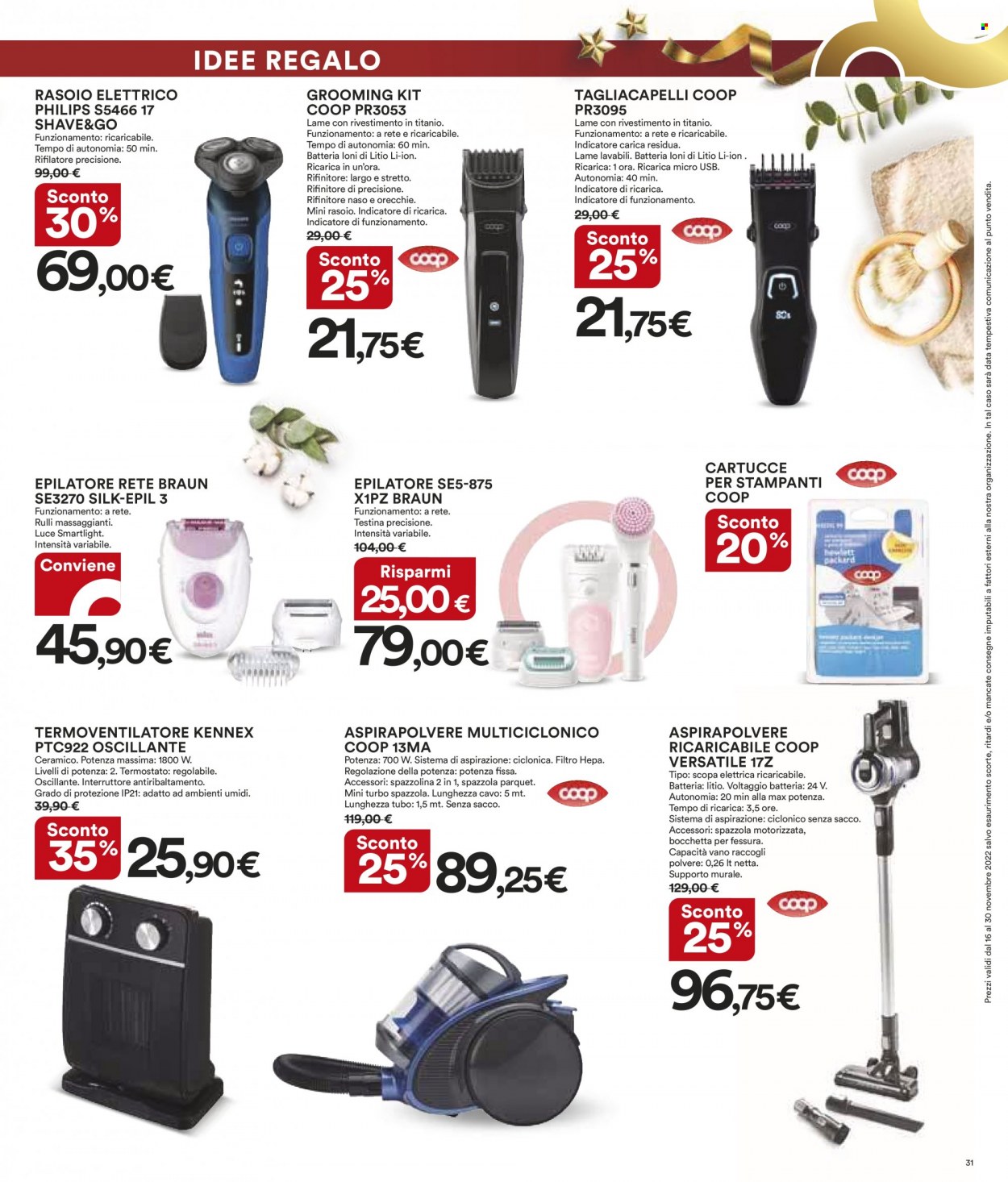 Volantino Coop - 16/11/2022 - 30/11/2022. Pagina 31