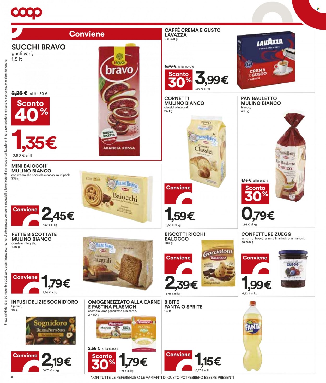 Leták Coop - 16.11.2022 - 30.11.2022. Strana 8