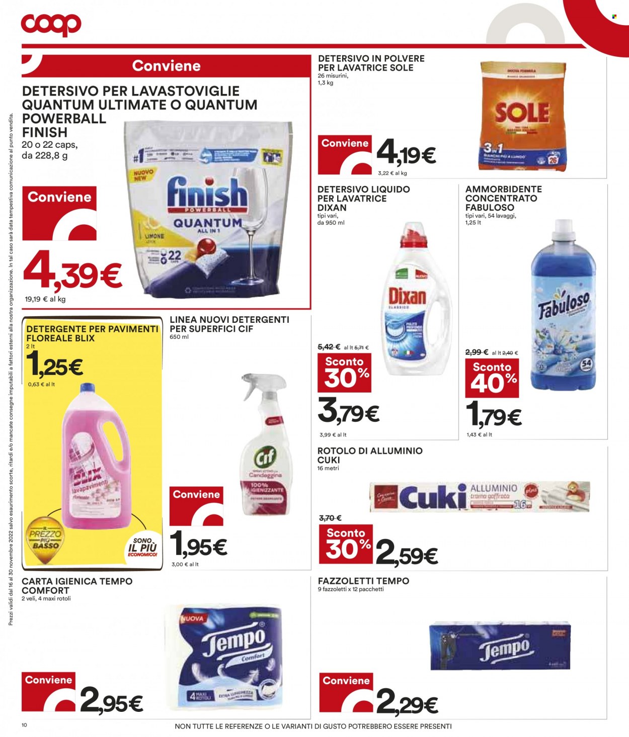 Leták Coop - 16.11.2022 - 30.11.2022. Strana 10