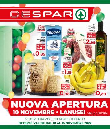 Volantino Despar - 10/11/2022 - 16/11/2022.