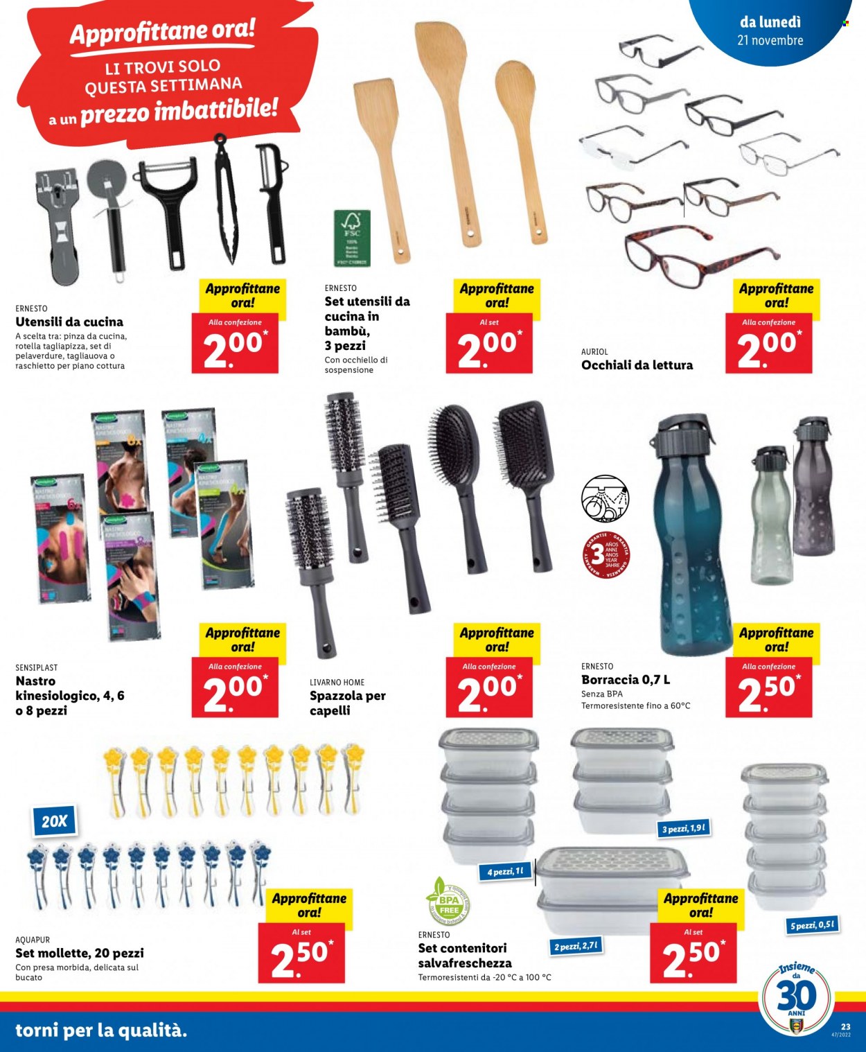 Volantino Lidl - 21/11/2022 - 27/11/2022. Pagina 23