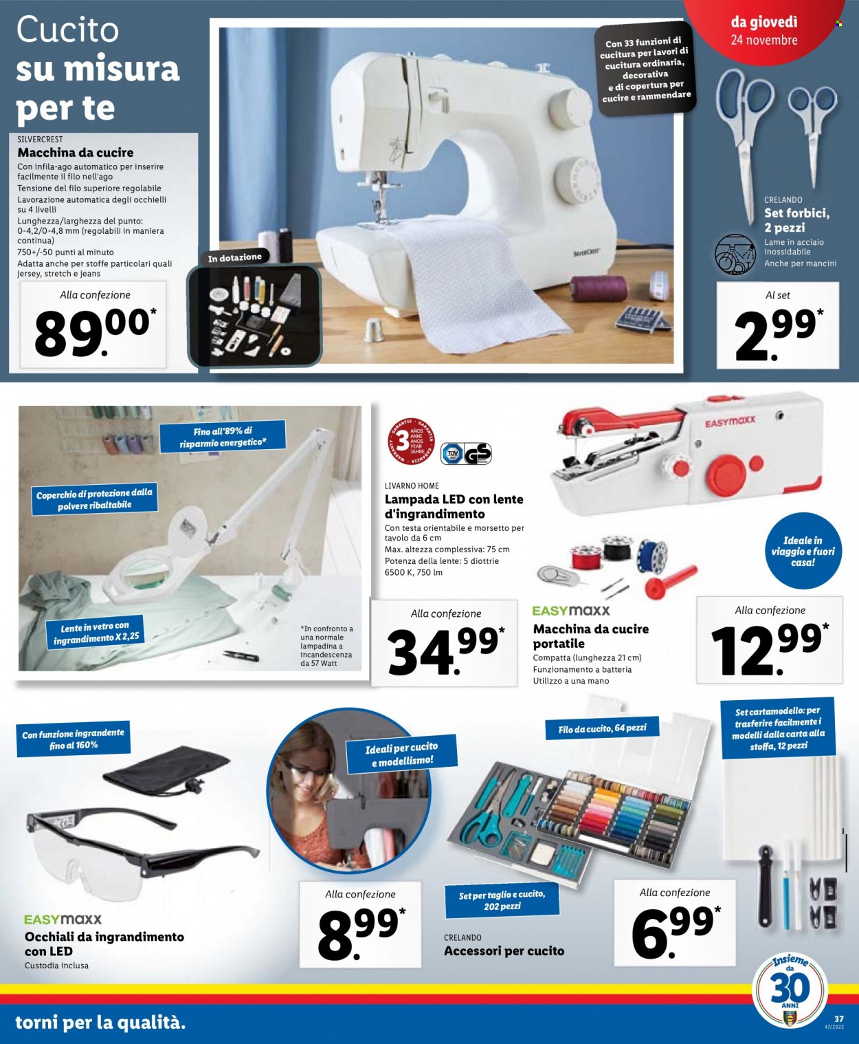 Volantino Lidl - 21/11/2022 - 27/11/2022. Pagina 37